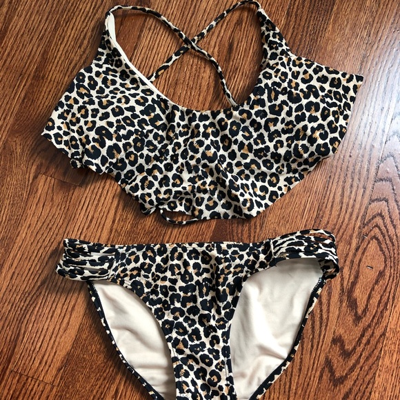 Xhilaration Other - Xhilaration Target Cheetah Print Bikini S